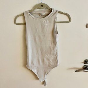 Aritizia Nude Bodysuit, Size XS